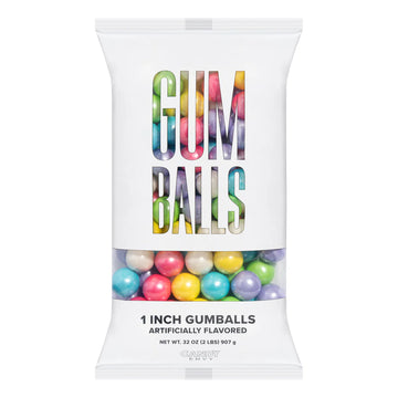 Gumballs 1 inch  - Shimmer Spring Pastel