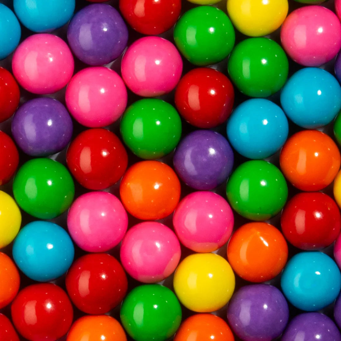 Gumballs 1 inch  - Assorted "Rainbow"