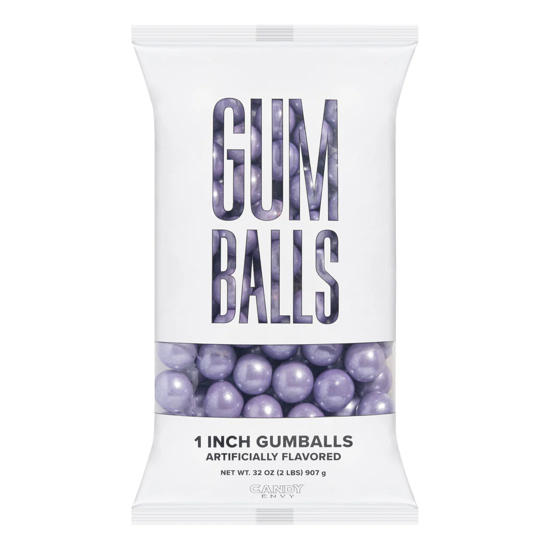 Gumballs 1 inch  - Shimmer Lavender