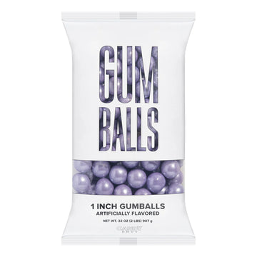 Gumballs 1 inch  - Shimmer Lavender