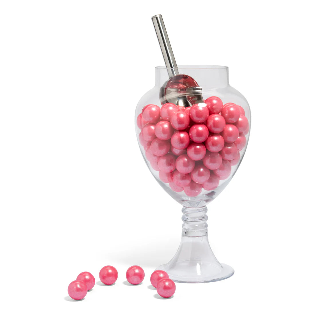 Gumballs 1 inch  - Shimmer Light Pink