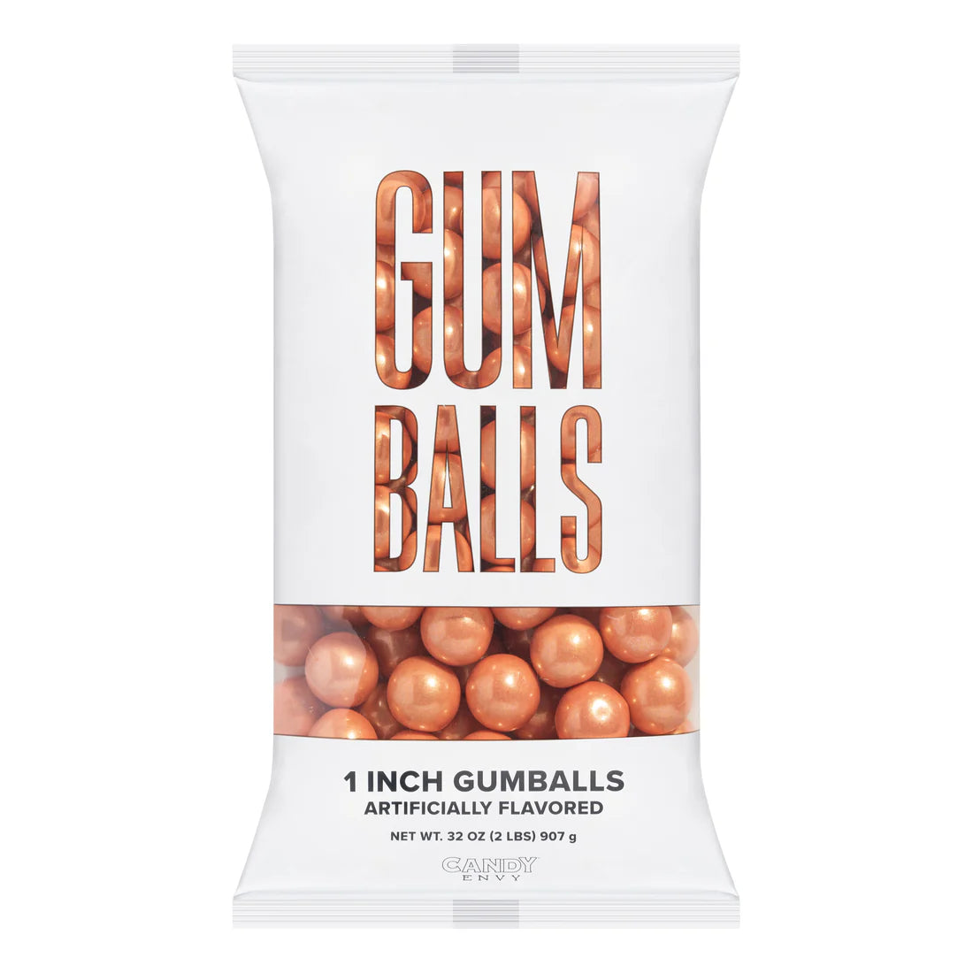 Gumballs 1 inch  - Shimmer Rose Gold