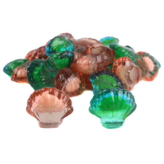 3D Gummy Filled Seashells