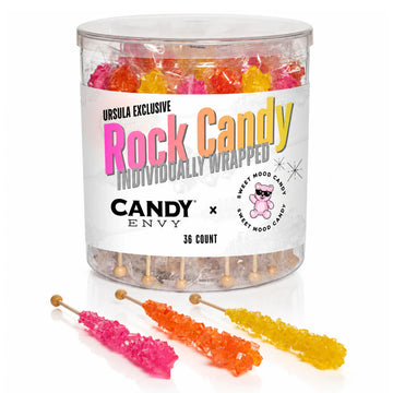 Sunset Rock Candy Sticks - 36ct