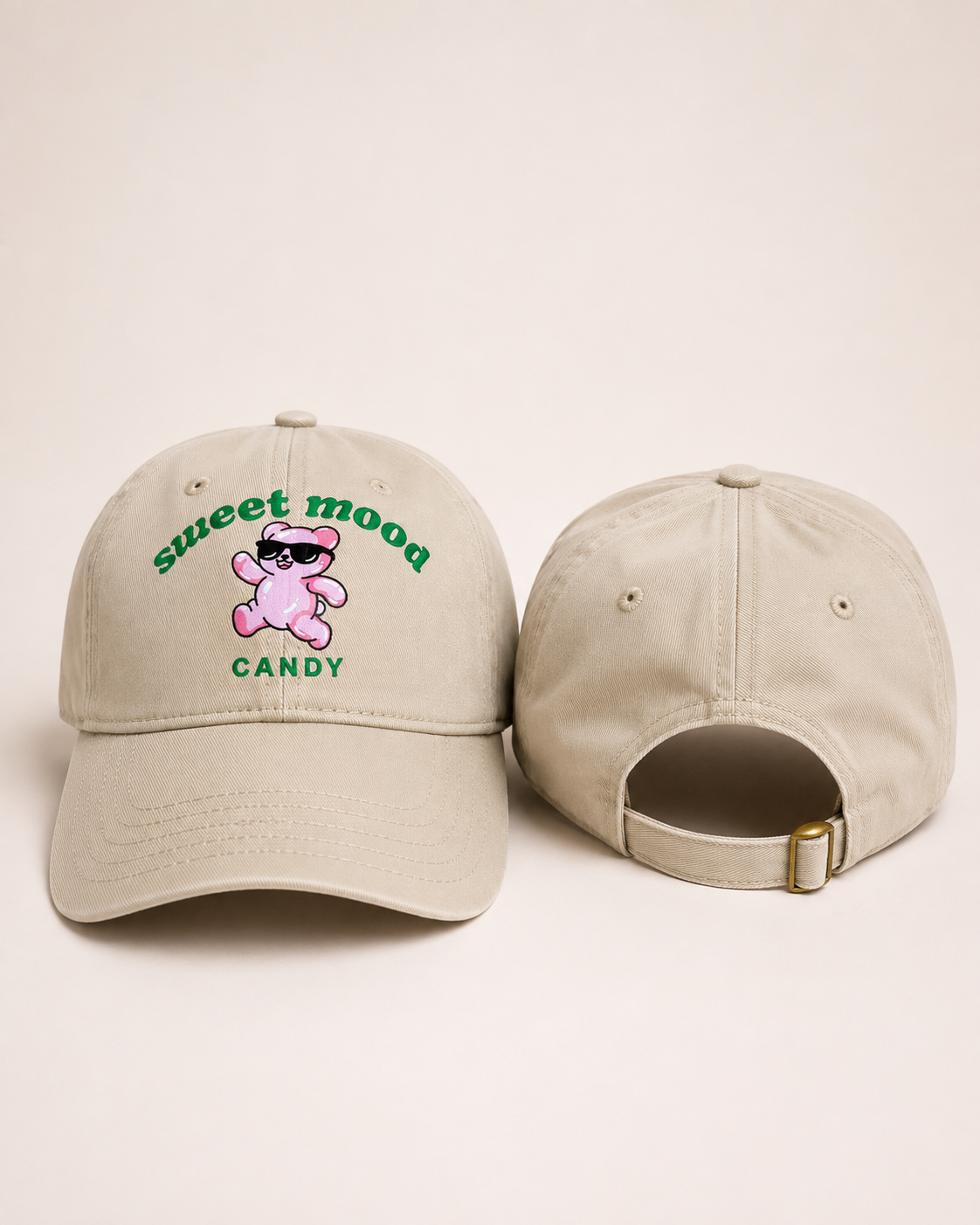 Gumball Dad Hat - Khaki