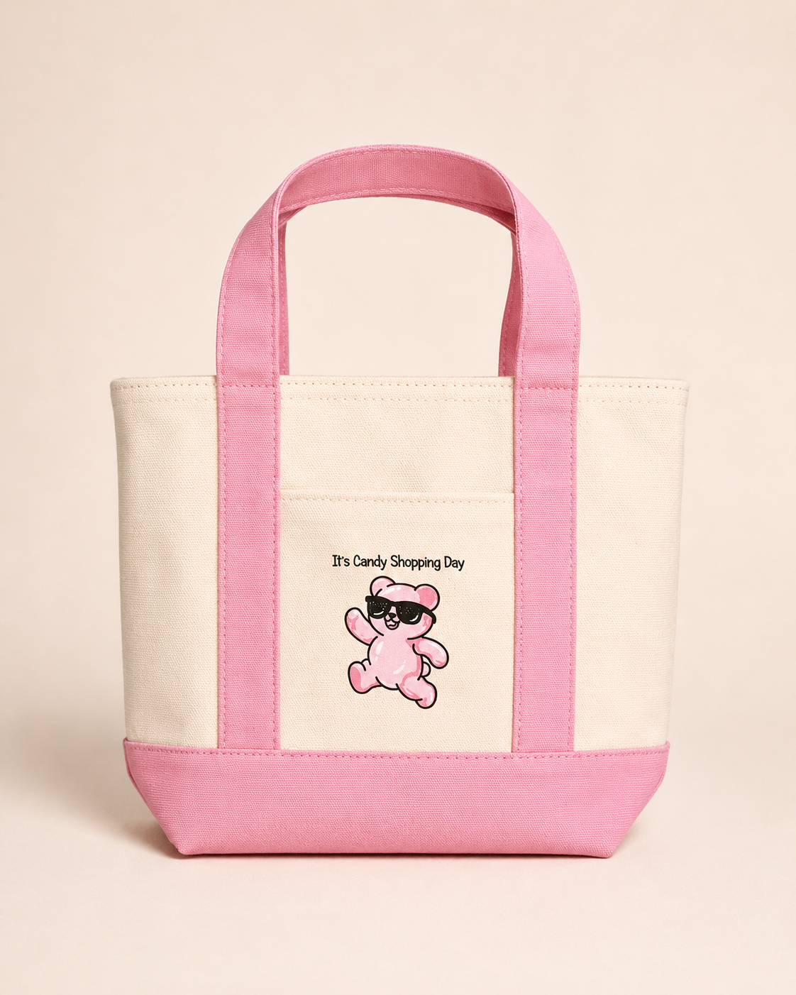 “It’s Candy Shopping Day” Mini Tote Bag