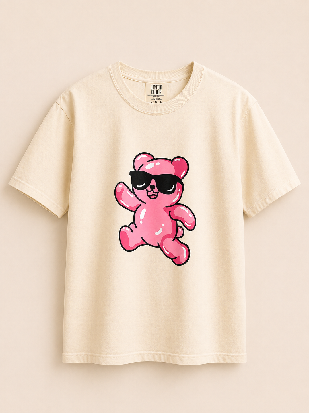 Adult Gumball T-Shirt - Cream