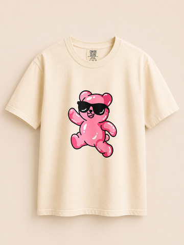 Adult Gumball T-Shirt - Cream