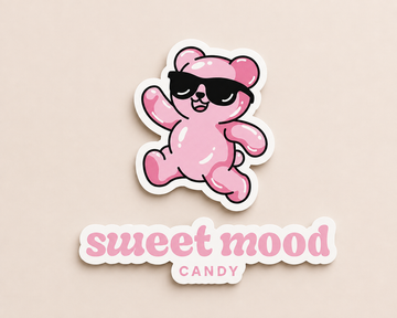 Sweet Mood Logo Stickers