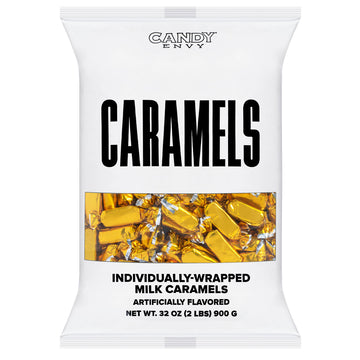 Foiled Wrapped Caramels  - Gold