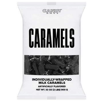 Foiled Wrapped Caramels  - Black