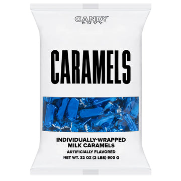 Foiled Wrapped Caramels  - Navy Blue