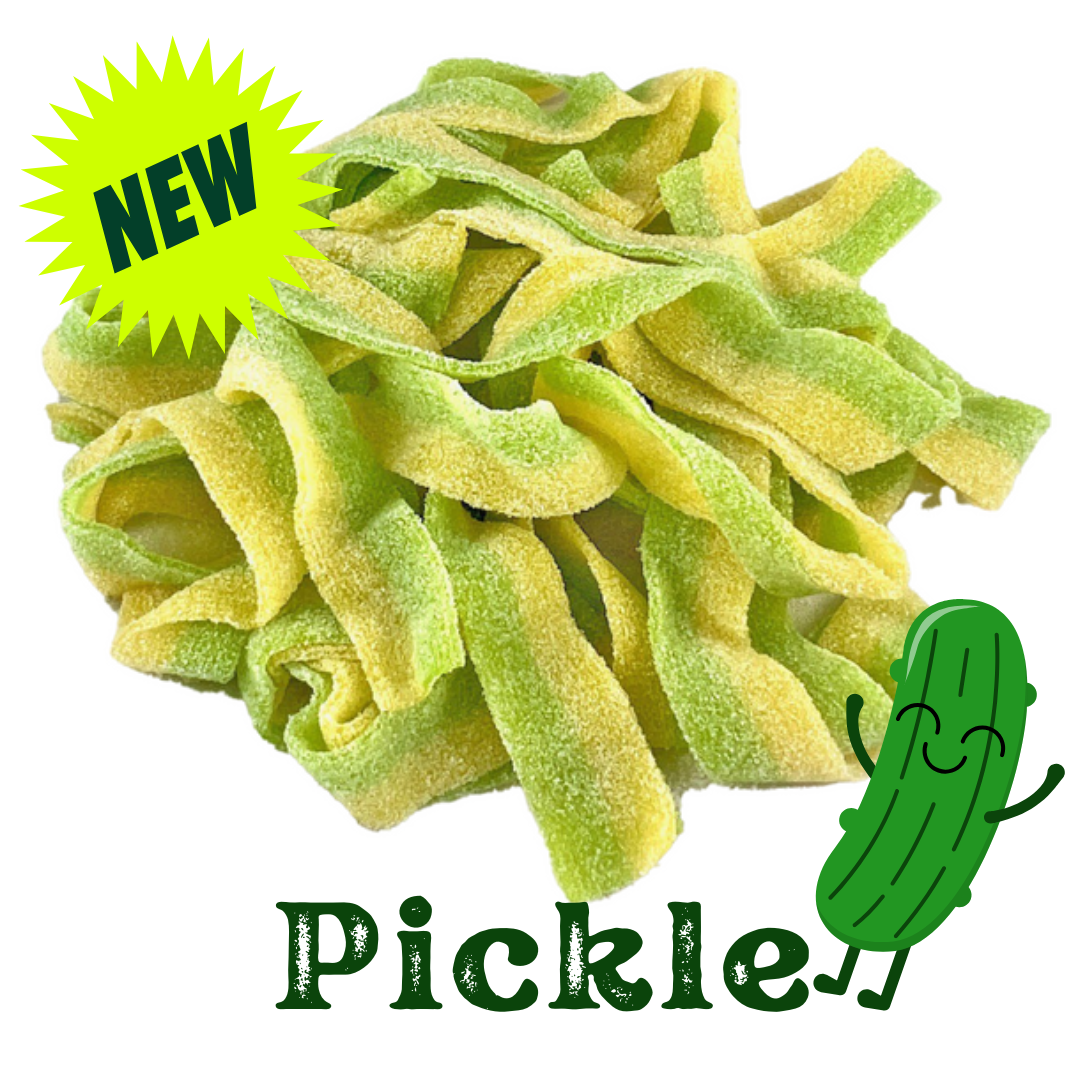 Just Enough - 
Pickle Sour Belts